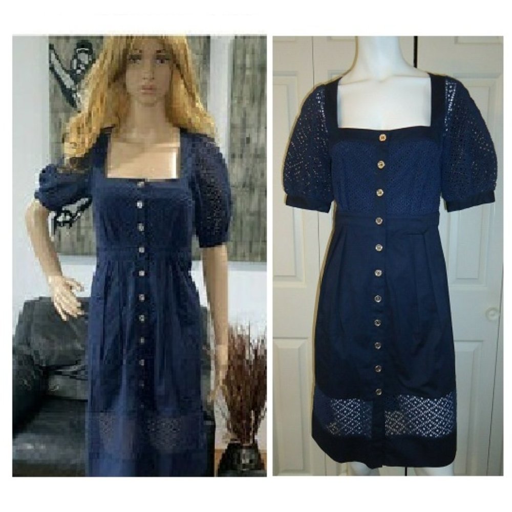 Catherine Malandrino Eyelet Dress